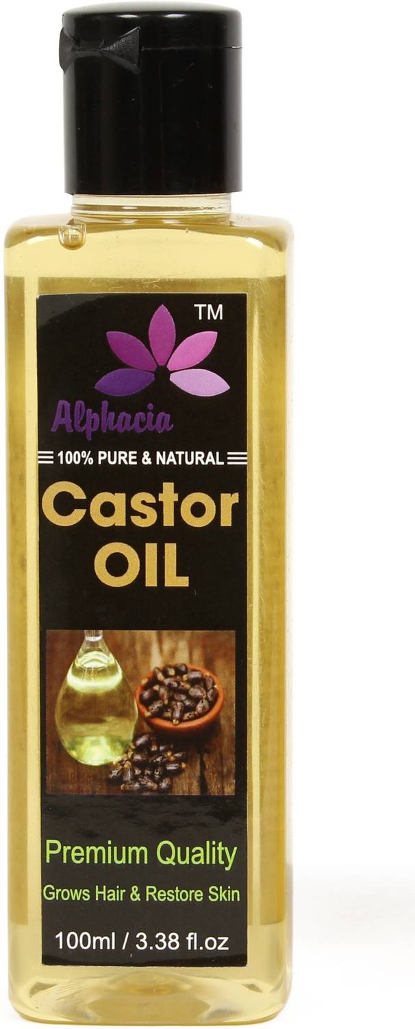 Alphacia 100% Pure, Natural & Undiluted Castor Oil(100ML)