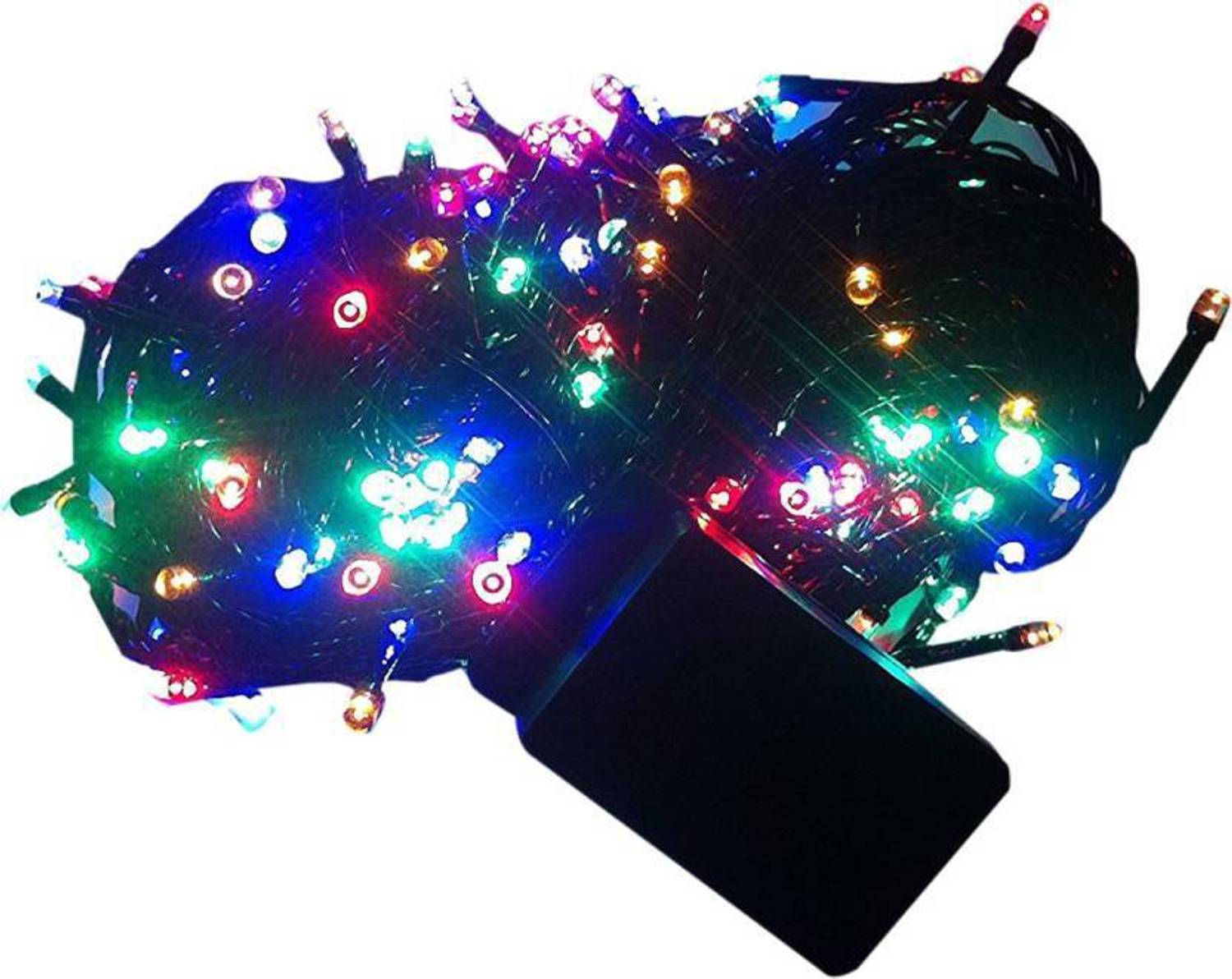 SINGHSTAR 100 LEDs 2.54 m Multicolor Flickering, Color Changing S