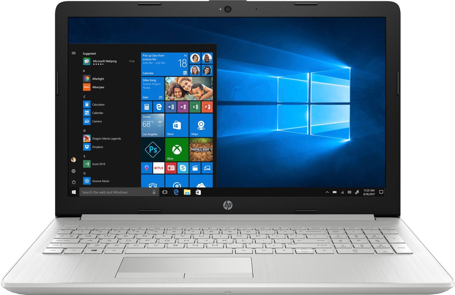 HP 15 AMD Ryzen 3 Dual Core 2200U - (4 GB/1 TB HDD/Windows 10 Home