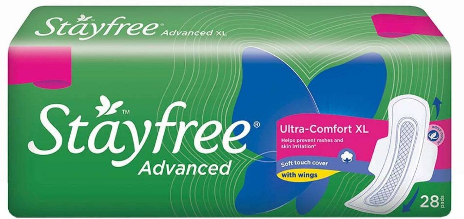 STAYFREE Advanced Ultra-Comfort Napkins with Wings Sanitary Pad