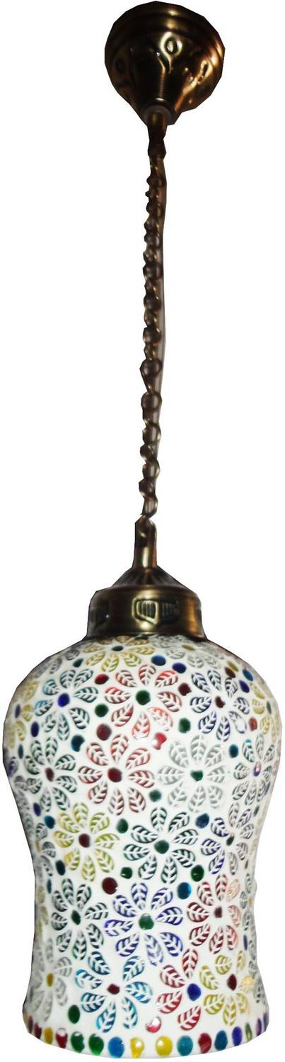 Banke Bihari Glass Handicraft Hand Made Glass Hanging Light Pendant Lamp Ceiling Lamp