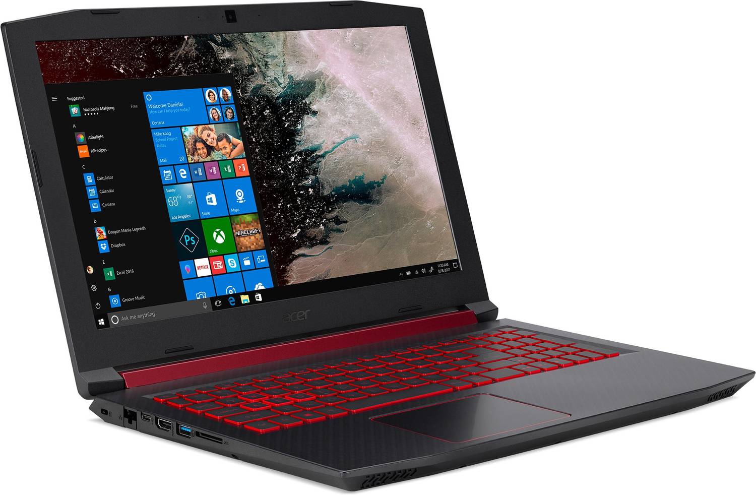 Acer Nitro 5 Intel Core i7 8th Gen 8750H - (8 GB + 16 GB Optane/1
