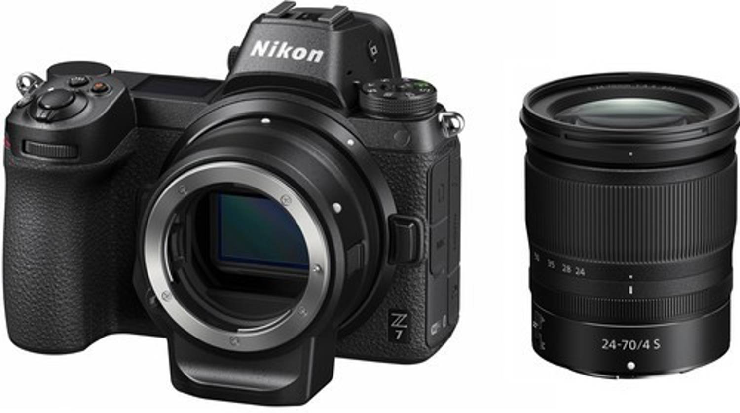 order Z7♡ NIKON Z 7 Mirrorless Camera Body + 24-70mm Lens and Mount Adapter