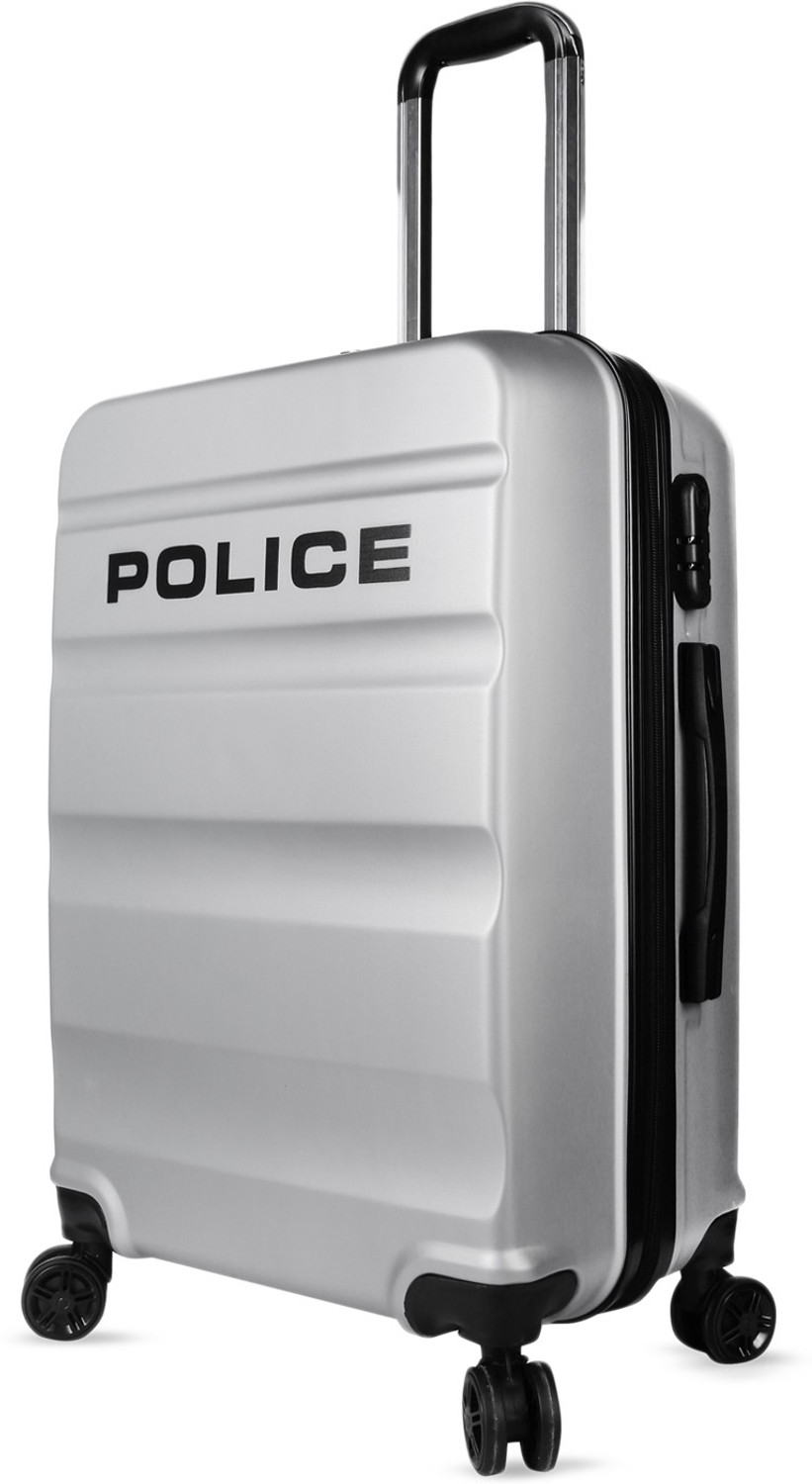 Image of Police Terminal Expandable Check-in Suitcase 4 Wheels - 24 inch