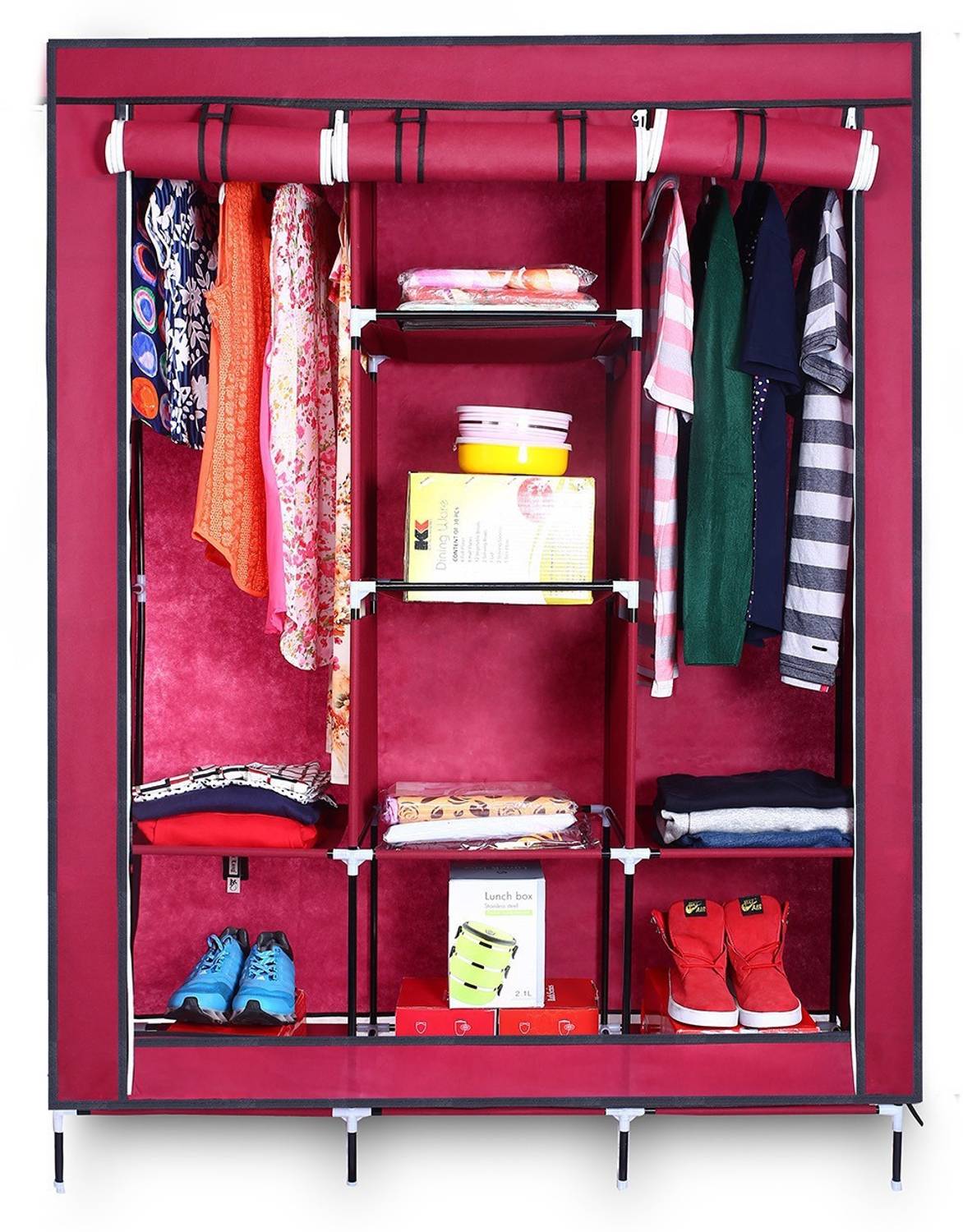 birdy Microfiber Collapsible Wardrobe