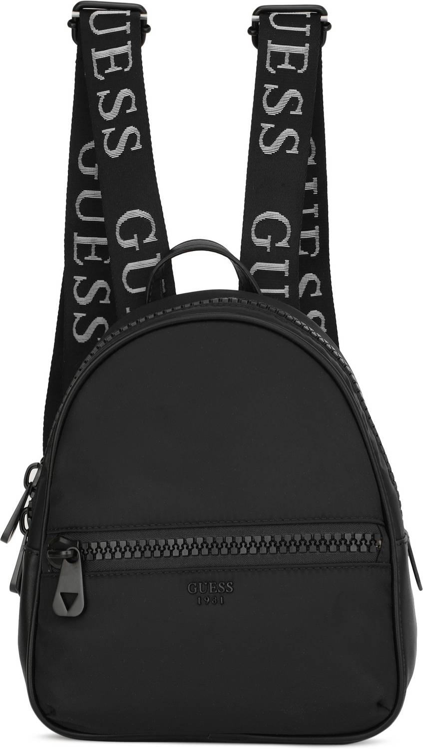 guess urban chic logo mini backpack Factory Evan Color-Block Crossbody Guess Black Grey Signature Two-Tone