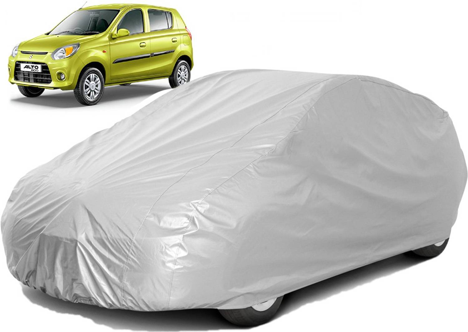 A+ RAIN PROOF Car Cover For Maruti Suzuki Alto (Without Mirror Pockets)