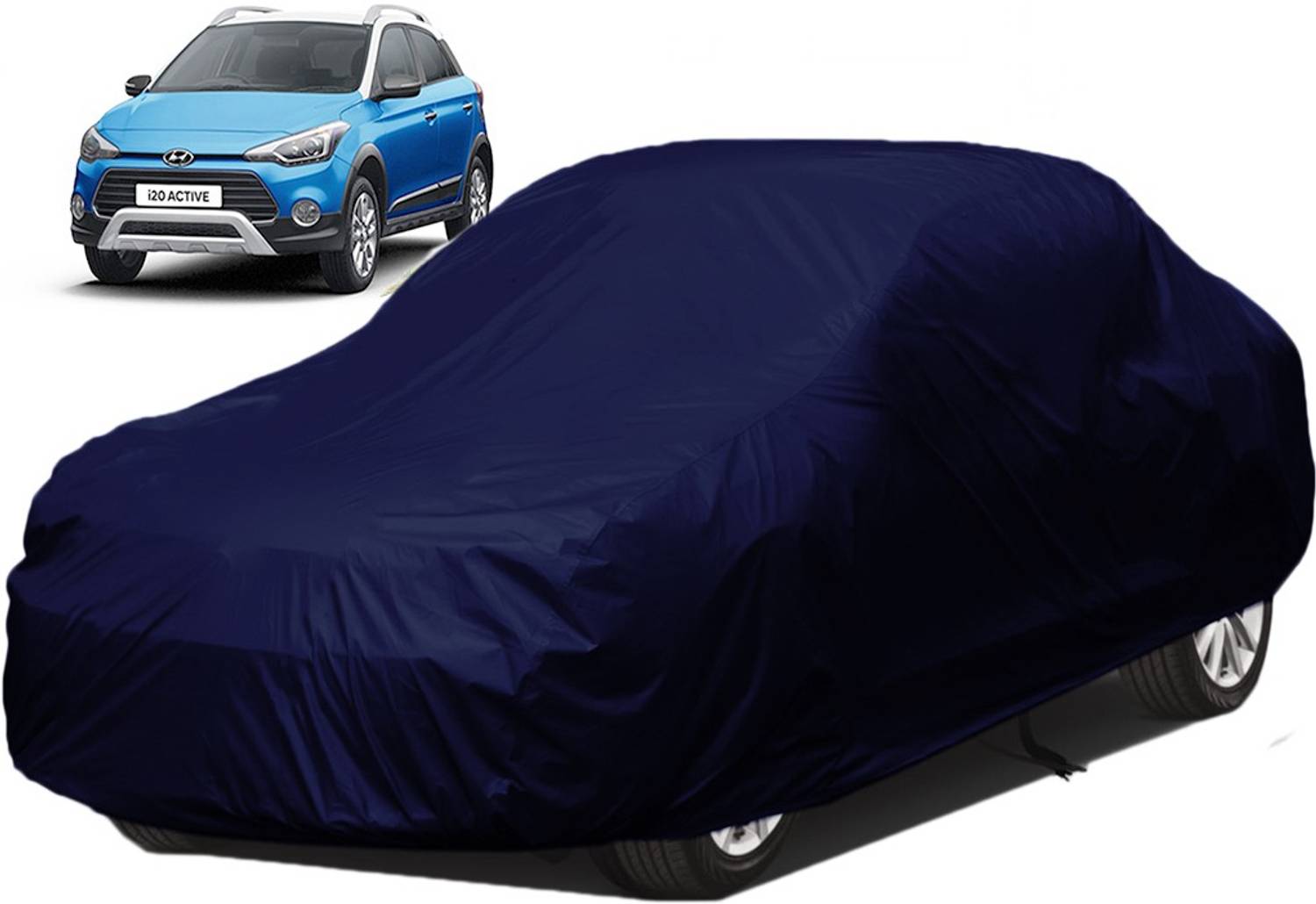 A+ RAIN PROOF Car Cover For Hyundai i20 Active (Without Mirror Pockets)