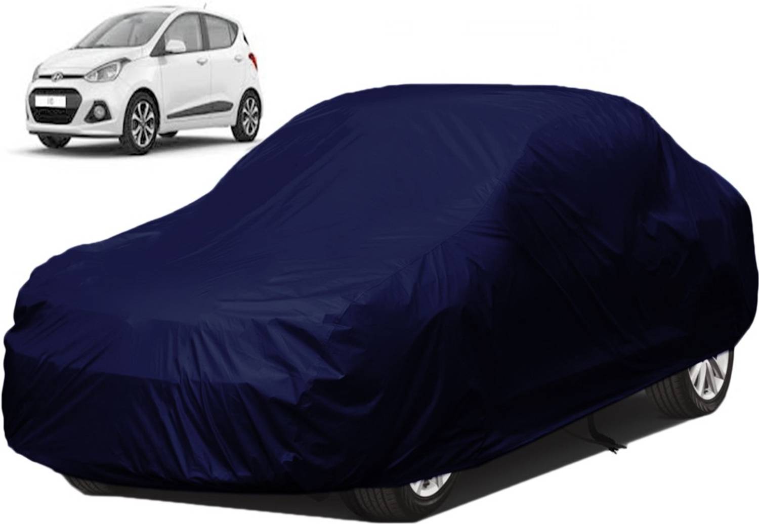 A+ RAIN PROOF Car Cover For Hyundai i10 (Without Mirror Pockets)