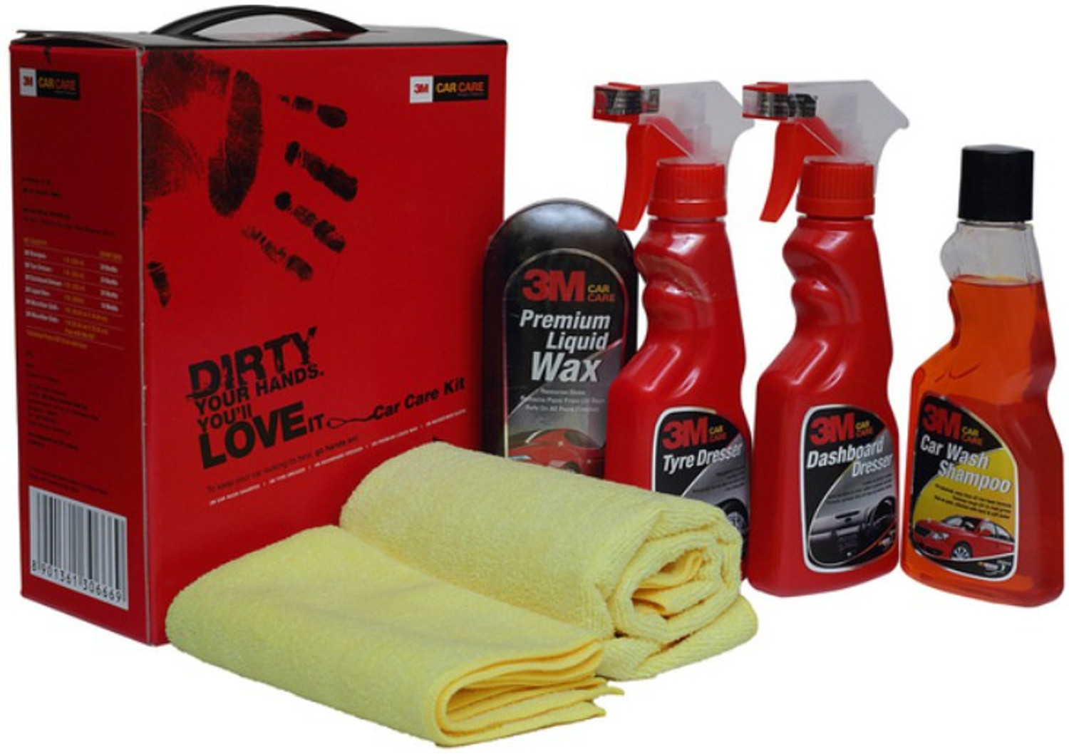 Image of 3M Large Car Care Kit Combo
