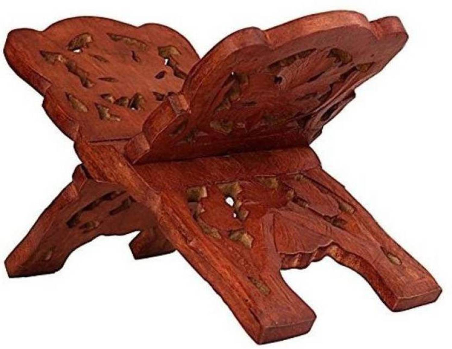 Aafiya handicrafts Wooden Brown Rehal