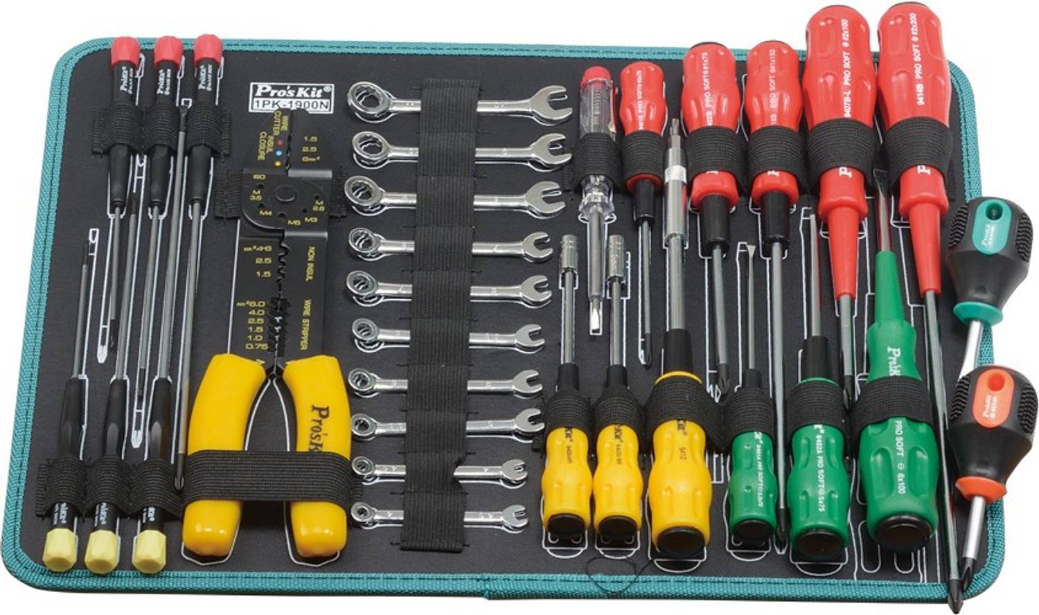 Proskit Pro's Electronic Tool Kit (220V, Metric) Hand Tool Kit
