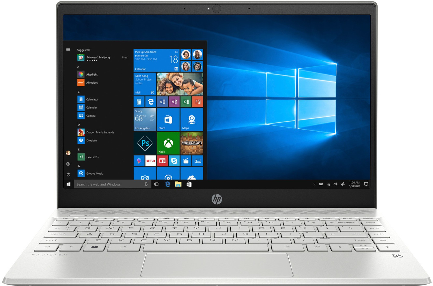 現状 Pavilion Laptop 13 an0054YU 第8世代 Core i5 8265U /8GB/13.3