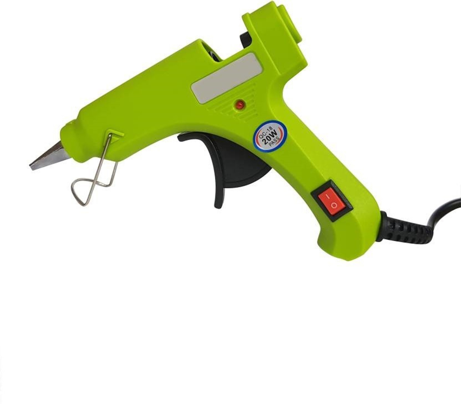 Image of bandook 20W With 06 Glue Sticks Hot Melt Glue Gun Light Green Color With Power Indicator For Art and Crafts , Diy , Kirigami , Paper , PCB , Plush Toys , Crafts , Wood , Box Standard Temperature Corded Glue Gun (07 mm) Standard Temperature Corded Glue Gun