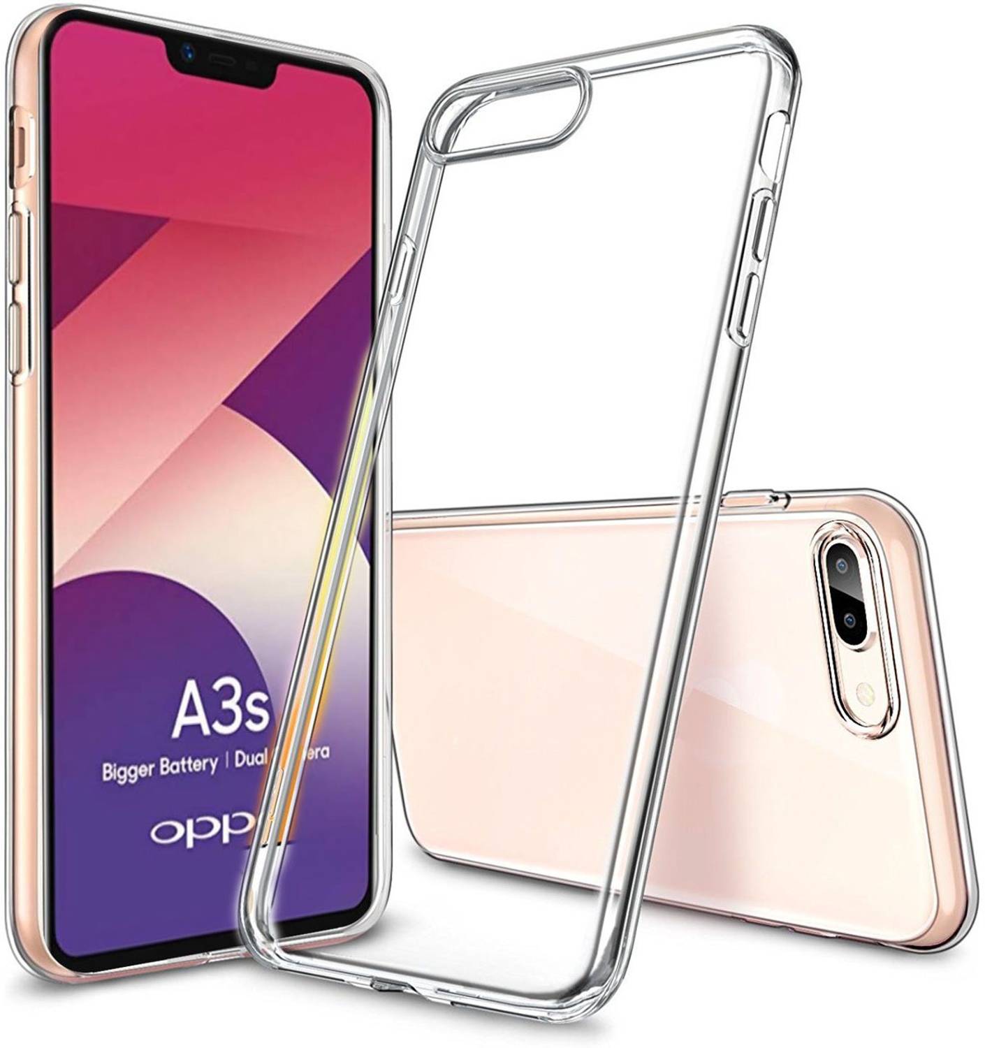 Allit Back Cover for Oppo A3S