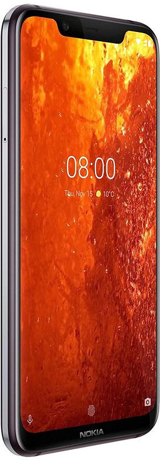 Image of Nokia 8.1 (Iron, 64 GB) (4 GB RAM)