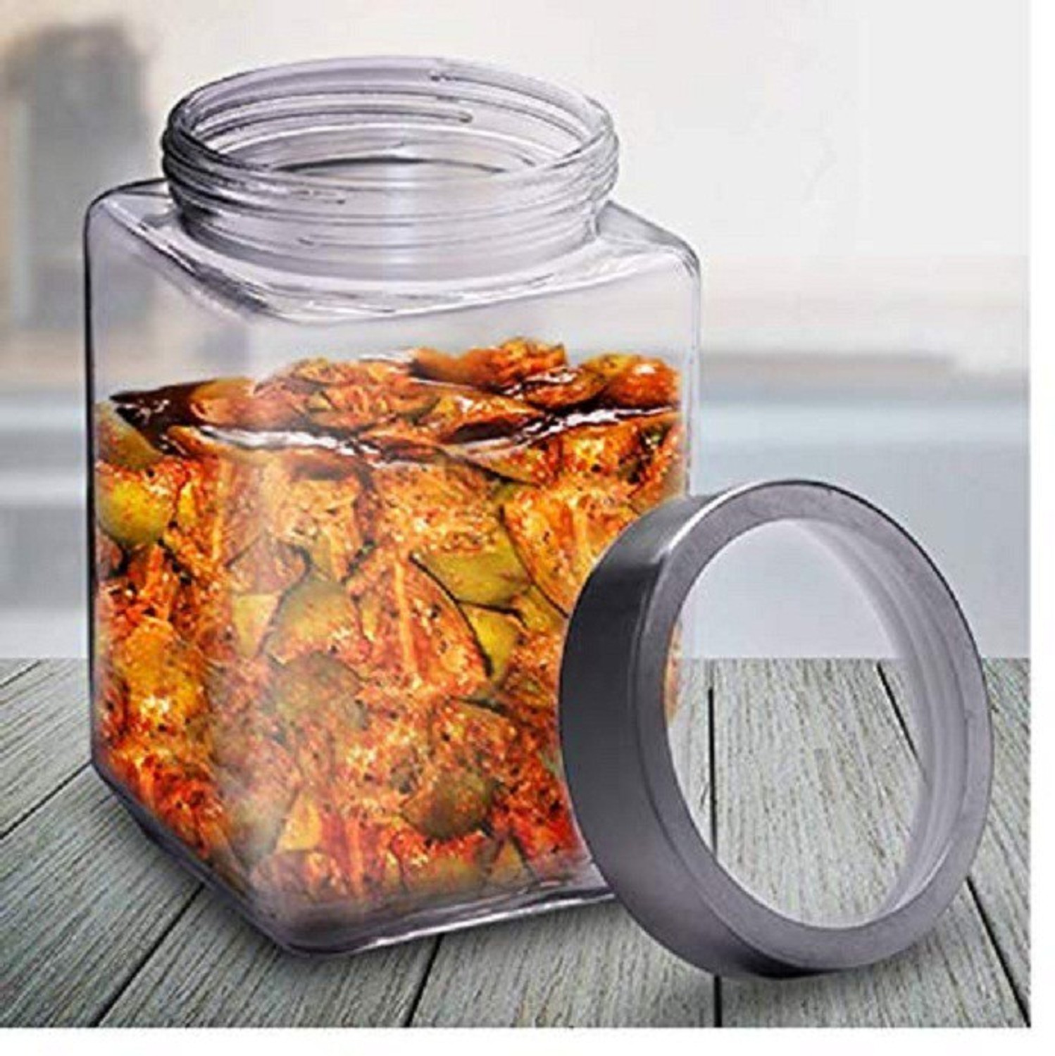 Image of TREO Glass Grocery Container - 1200 ml