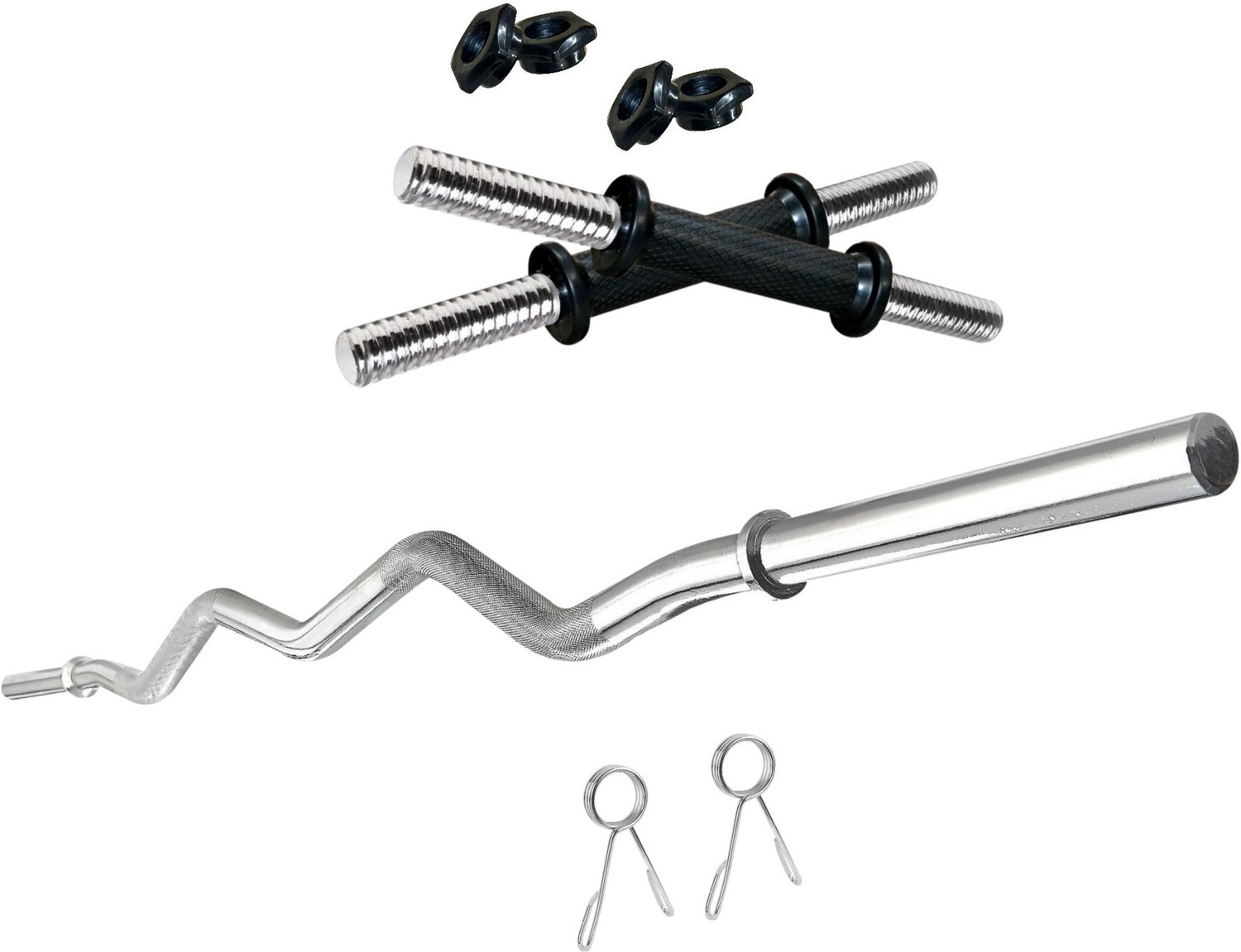 Image of KRX 18 kg PVC COMBO 3 -SL Home Gym Combo