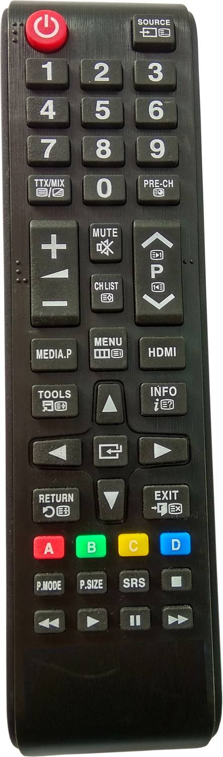 Axelleindia Universal LED LCD Remote URC-116R SAMSUNG TV ( UNIVERSAL ) LCD / LED TV RM 1611 Remote Controller