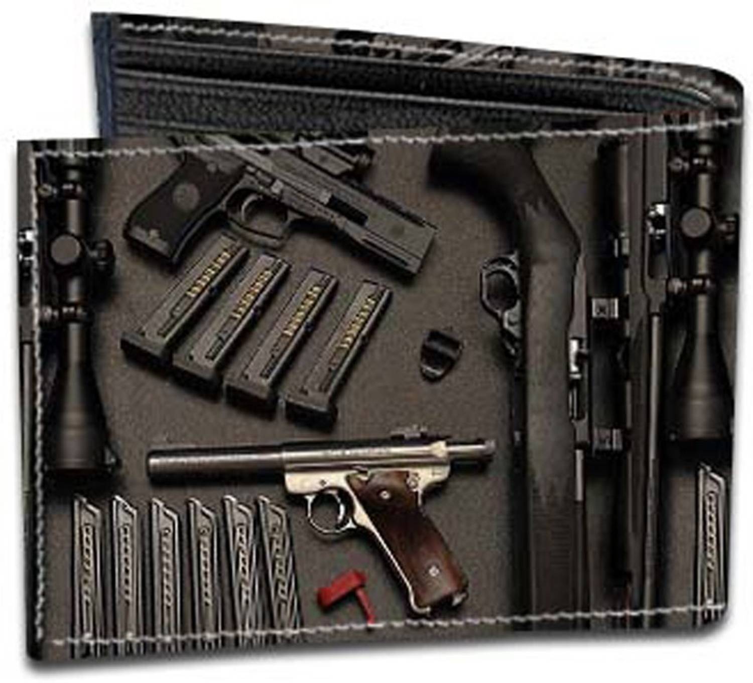 Fashionduet Boys Black Leather Wallet - Image 2