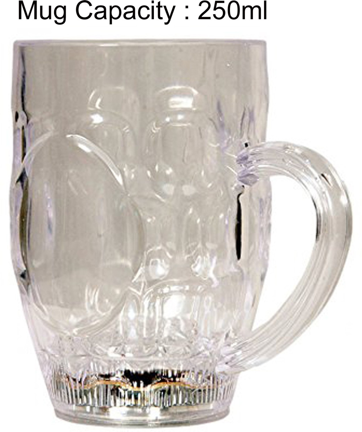 Image of Kidzoo 250ml LED Flashing Lightning Magic-Mug For Gift & All Party Occasions Plastic Beer Mug