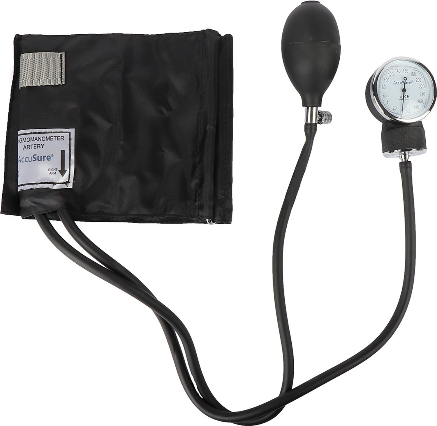 Image of AccuSure Aneroid Sphygmomanometer With Stethoscope Bp Monitor