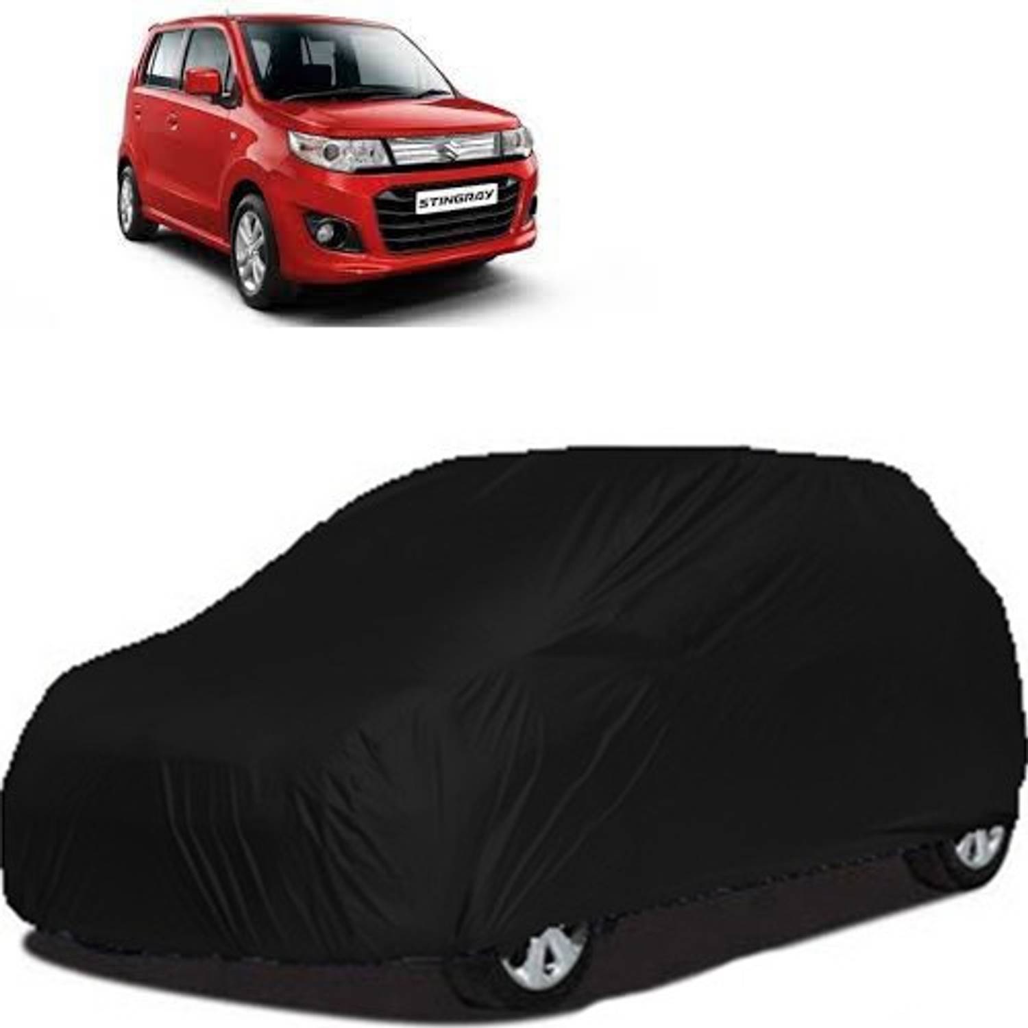 A+ RAIN PROOF Car Cover For Maruti Suzuki WagonR (Without Mirror Pockets)