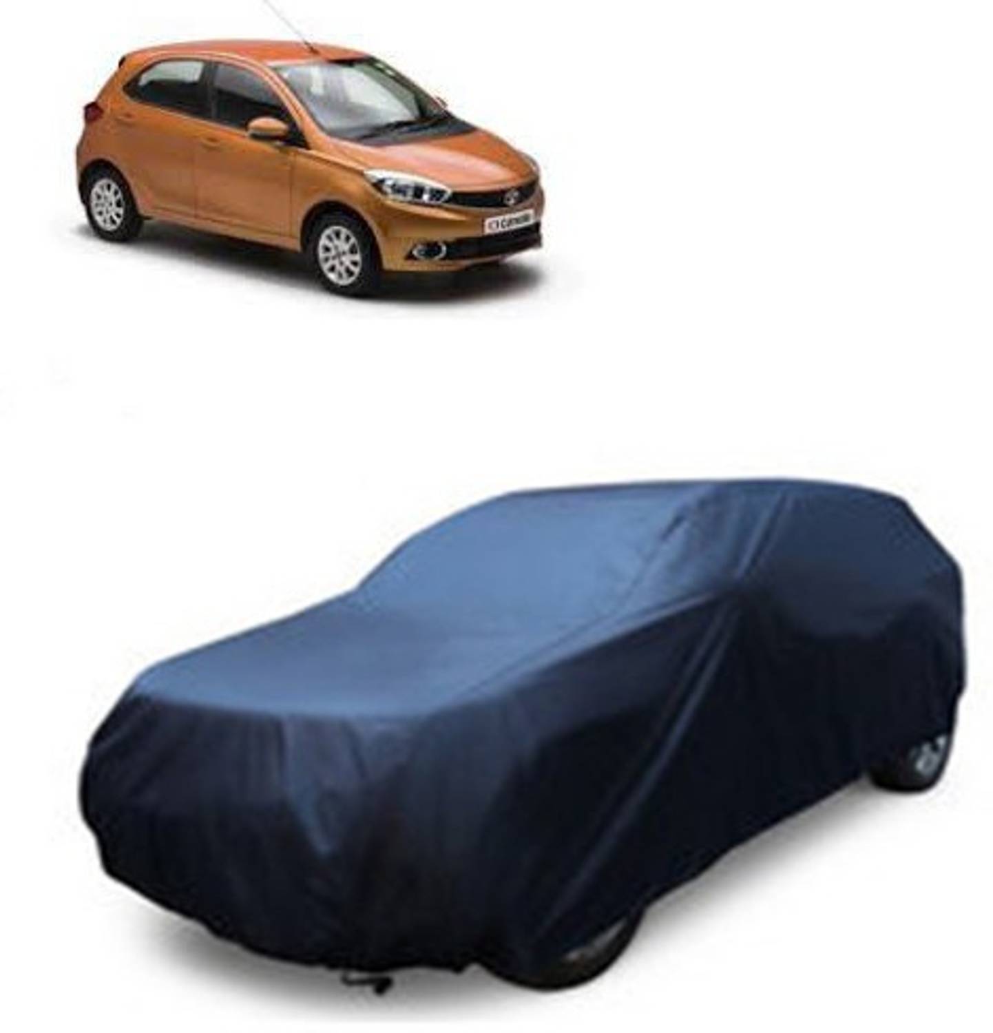 A+ RAIN PROOF Car Cover For Tata Tiago (Without Mirror Pockets)