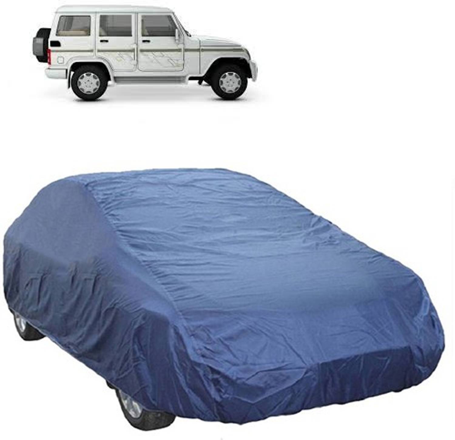 A+ RAIN PROOF Car Cover For Mahindra Bolero (Without Mirror Pockets)