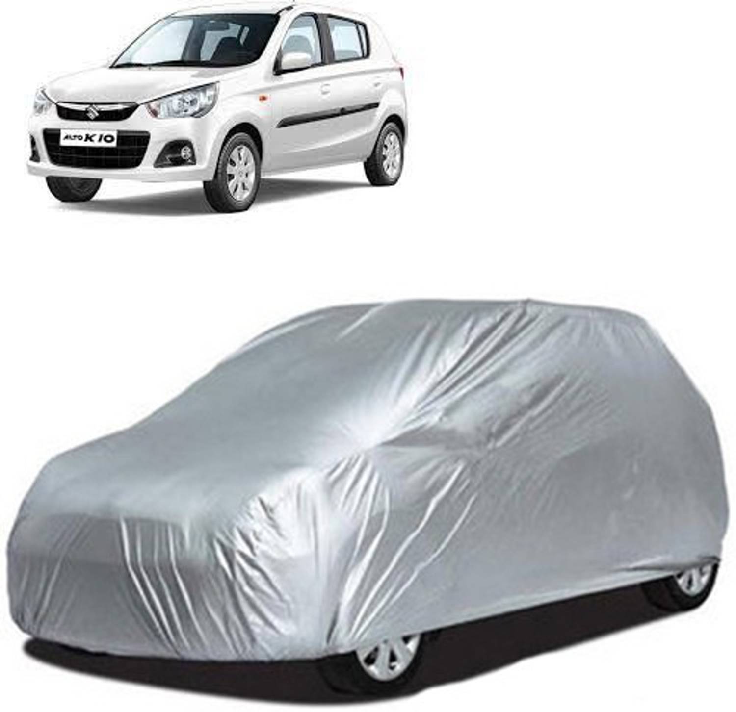 A+ RAIN PROOF Car Cover For Maruti Suzuki Alto (Without Mirror Pockets)