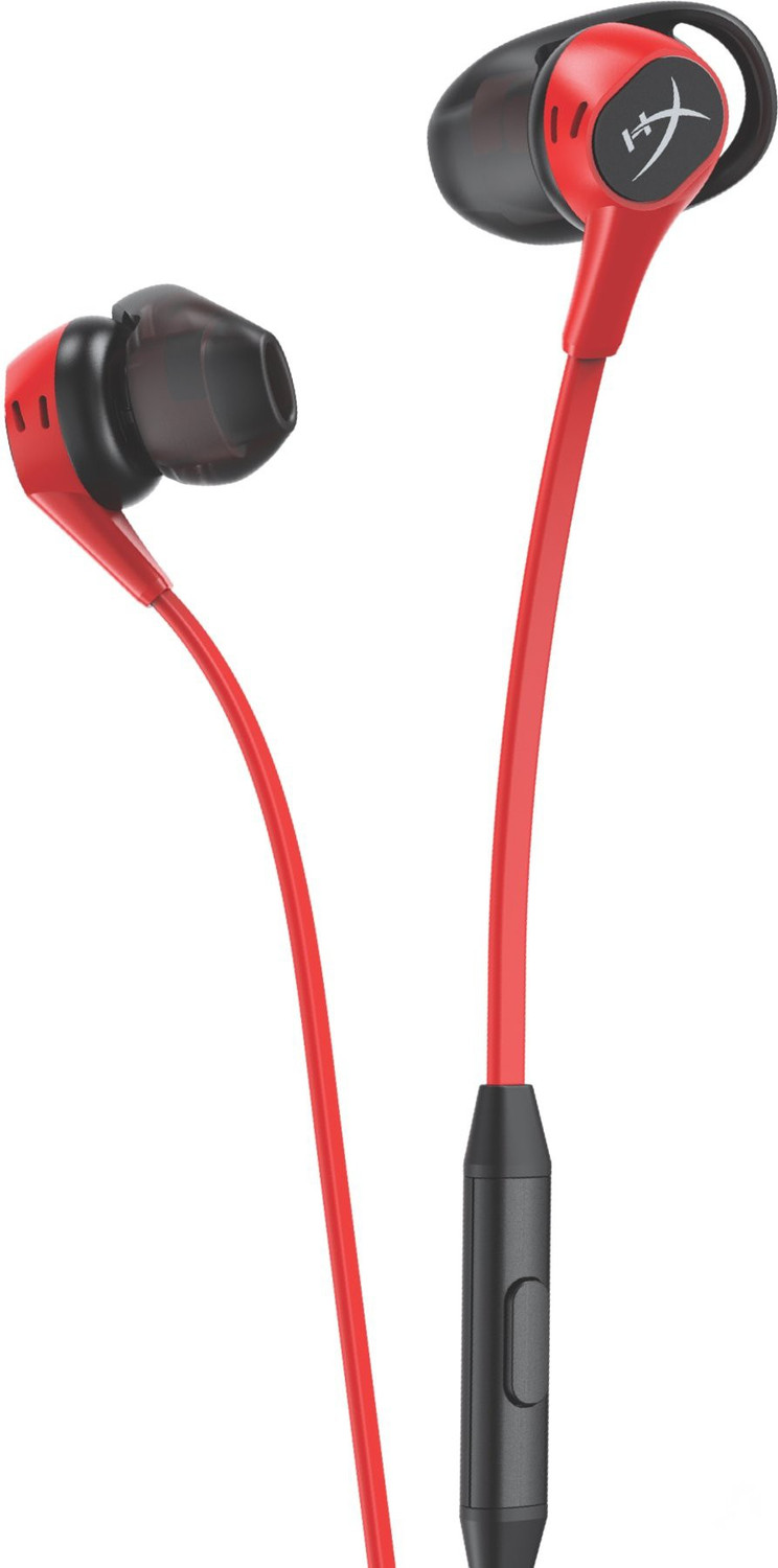 Image of HyperX Cloud Earbud for Nintendo Switch and Mobile Gaming (HX-HSCEB-RD) Wired