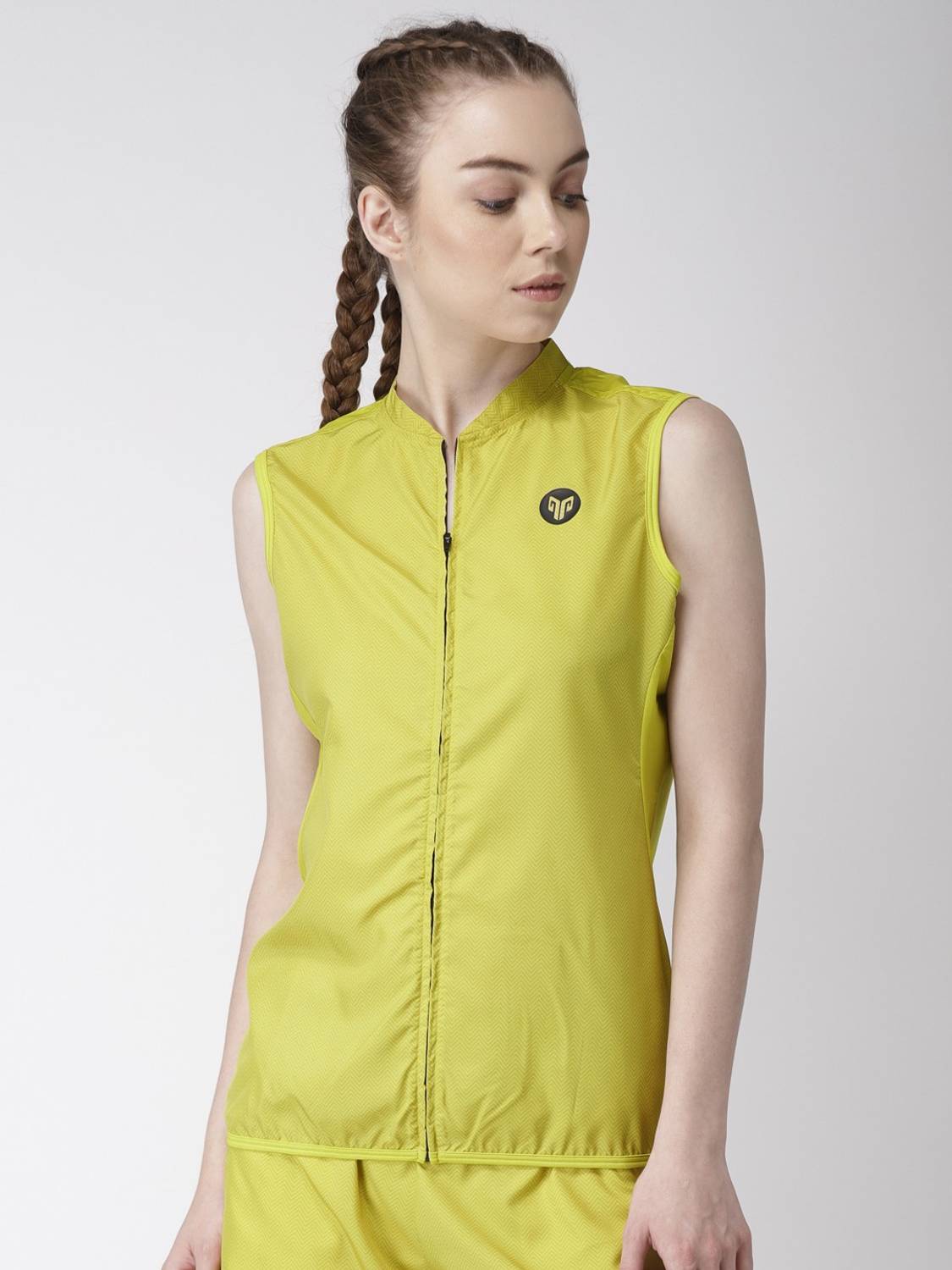 2GO Sleeveless Solid Women Jacket