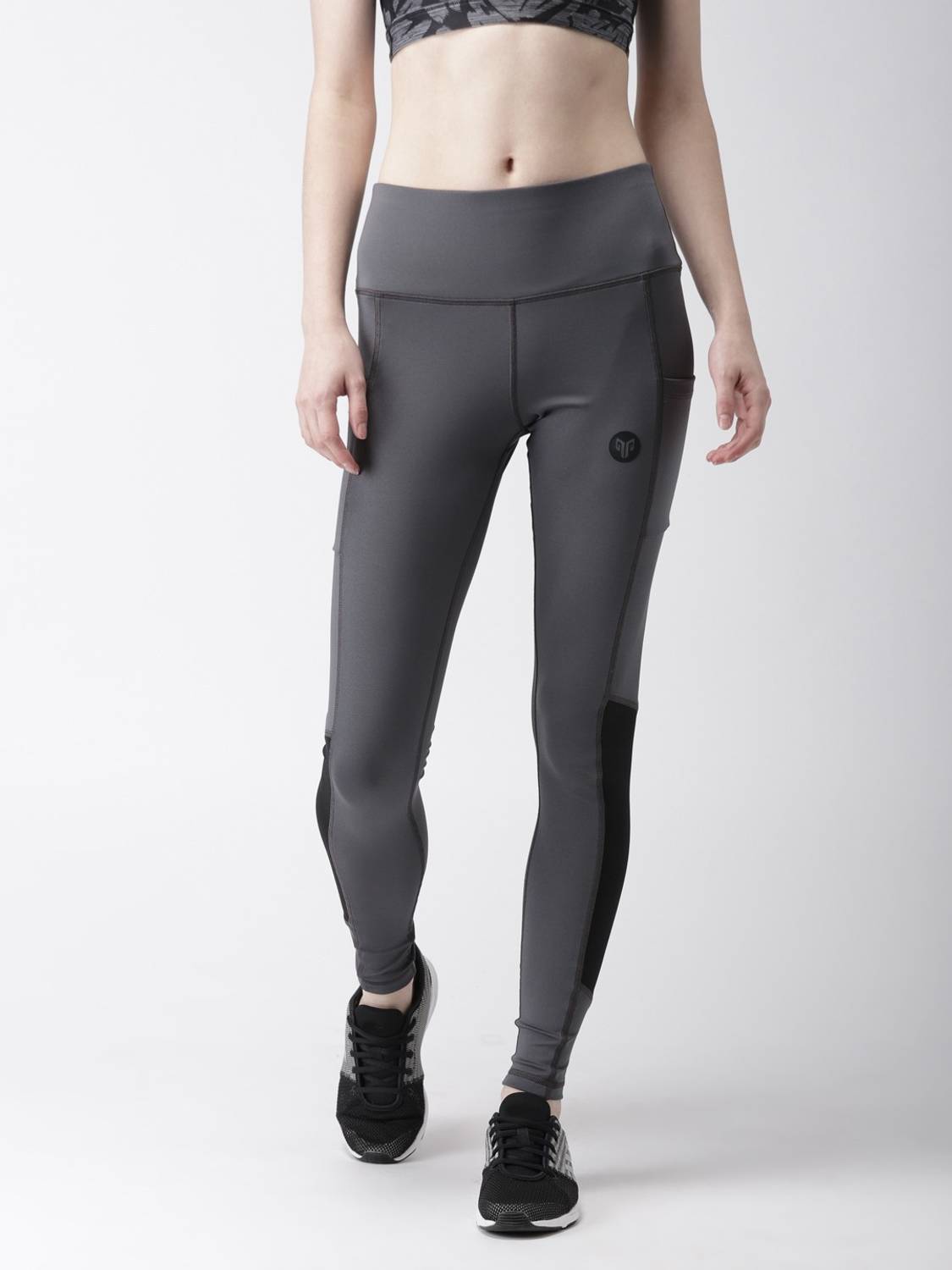2GO Solid Women Grey Tights
