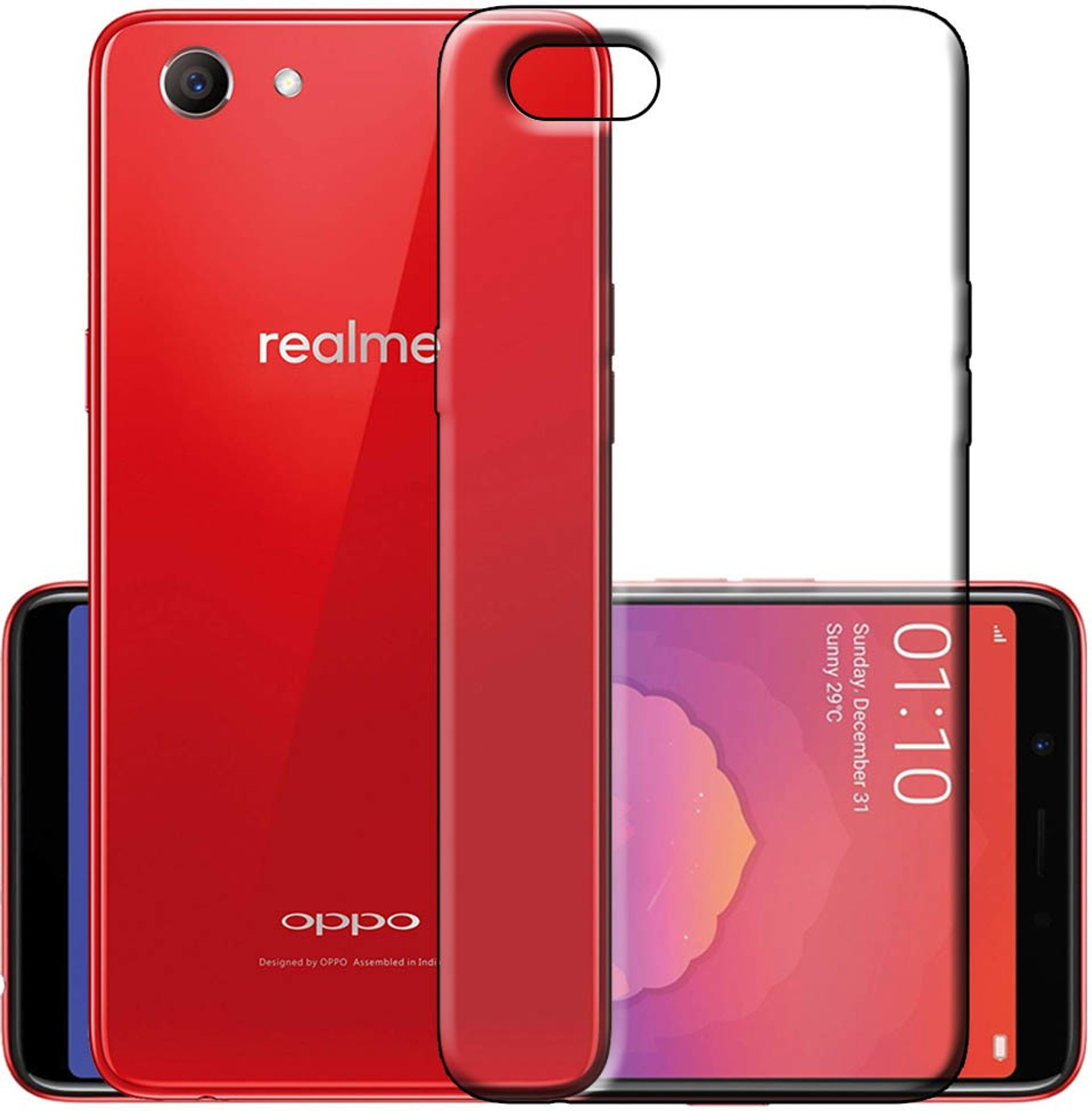 Image of SNAZZY Back Cover for OPPO Realme 1