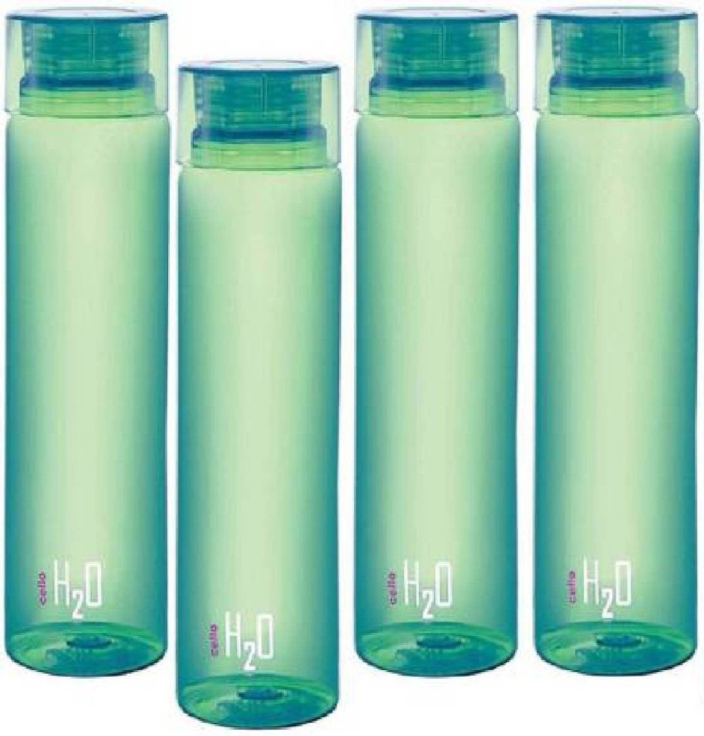 cello H2O Green 1000 ml Plastic Bottle