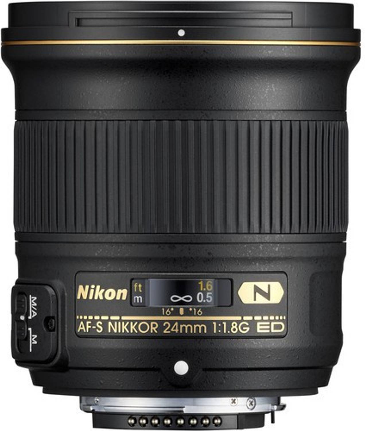 NIKON AF-S Nikkor 24mm f/1.8G ED Standard Prime Lens - NIKON