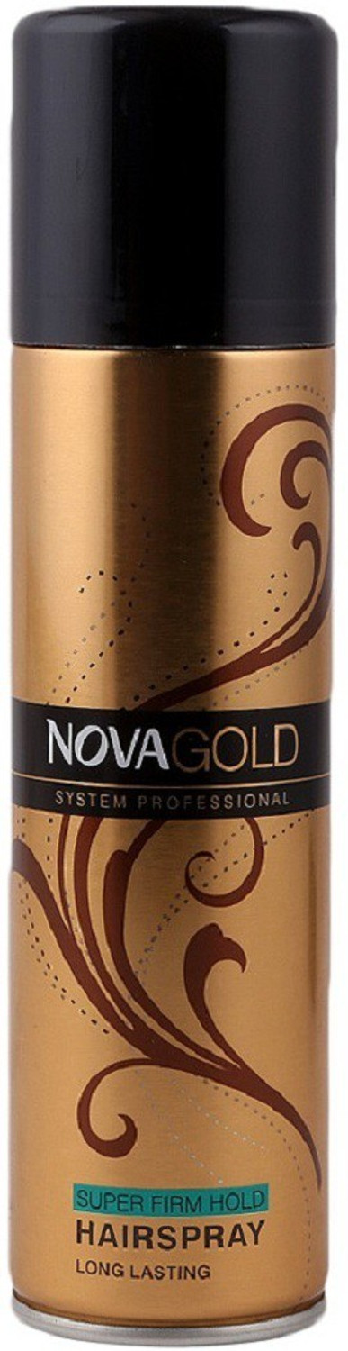 Image of NOVA Gold professional long lasting super hold hair spray Hair Spray