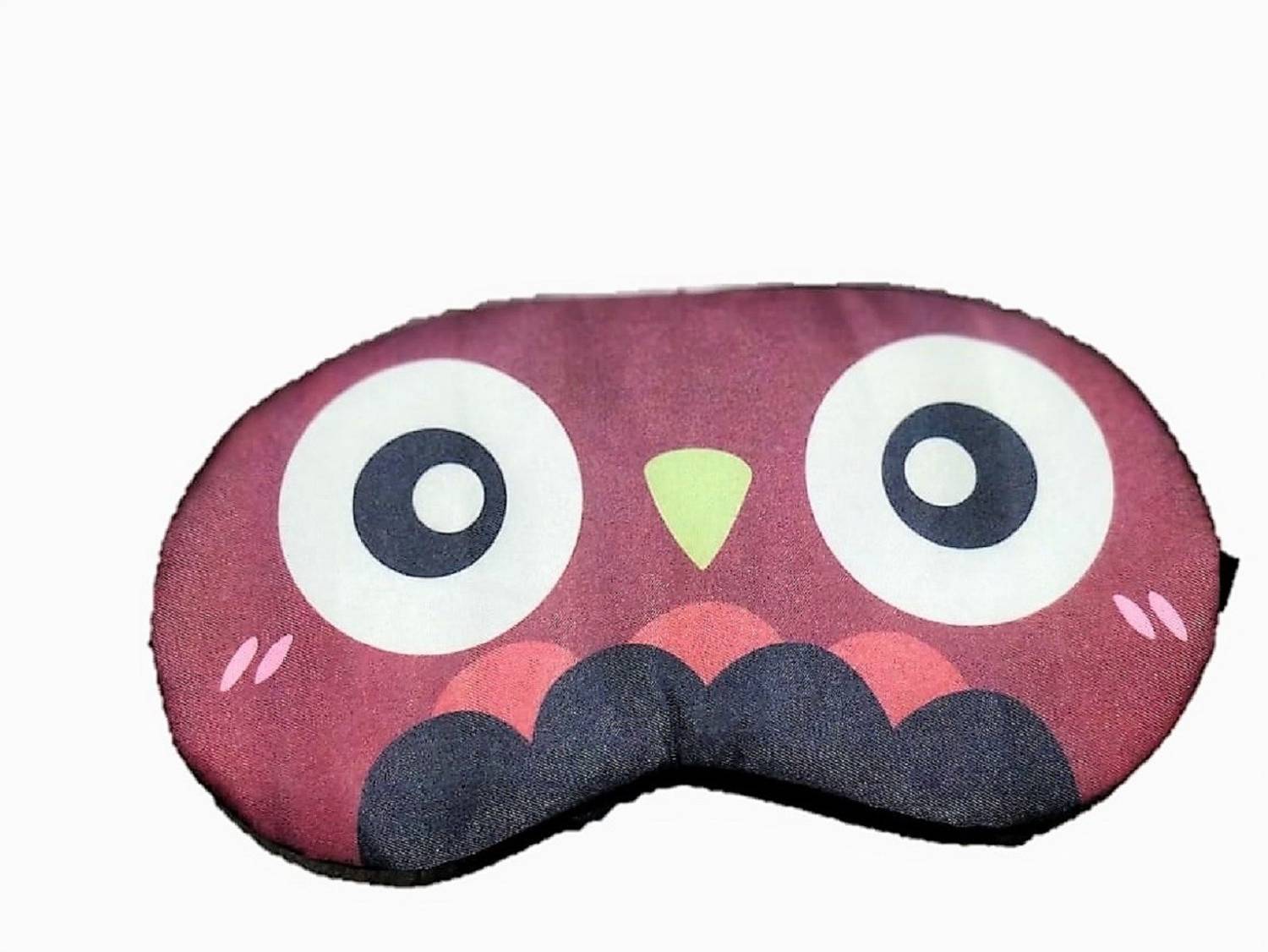 AweStuffs Owl Eye Mask with 3D Printing Cute Cartoon Pattern, Best Sleeping Eye Cover for Travel, Nap, Meditation, Blindfold with Adjustable Strap for Men, Women or Kids Eye Shade