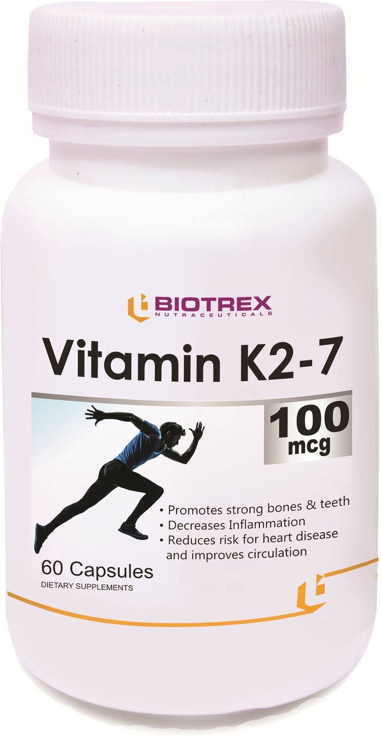 BIOTREX NUTRACEUTICALS Vitamin K2 as MK-7 - 100mcg (60 Capsules)