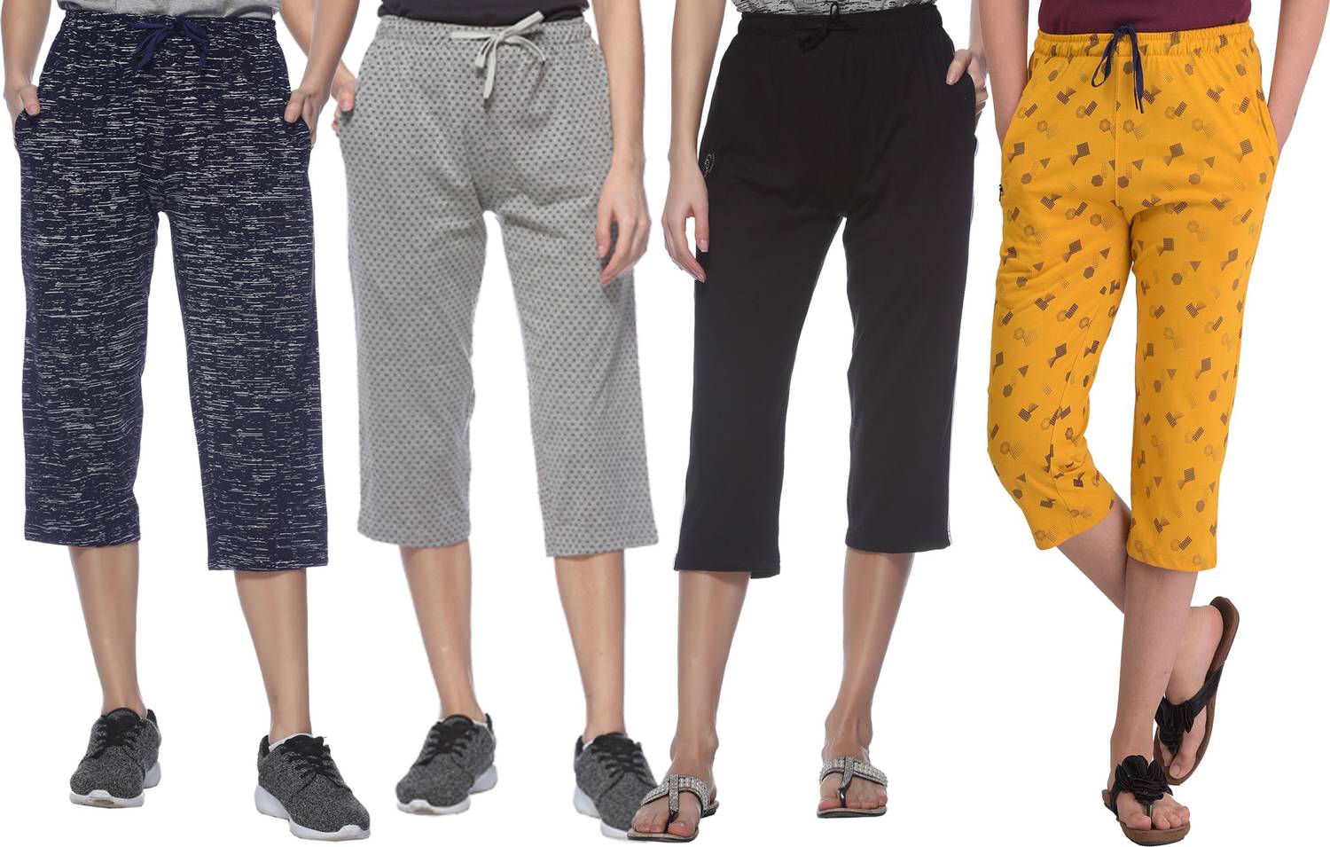 69GAL Women Multicolor Capri