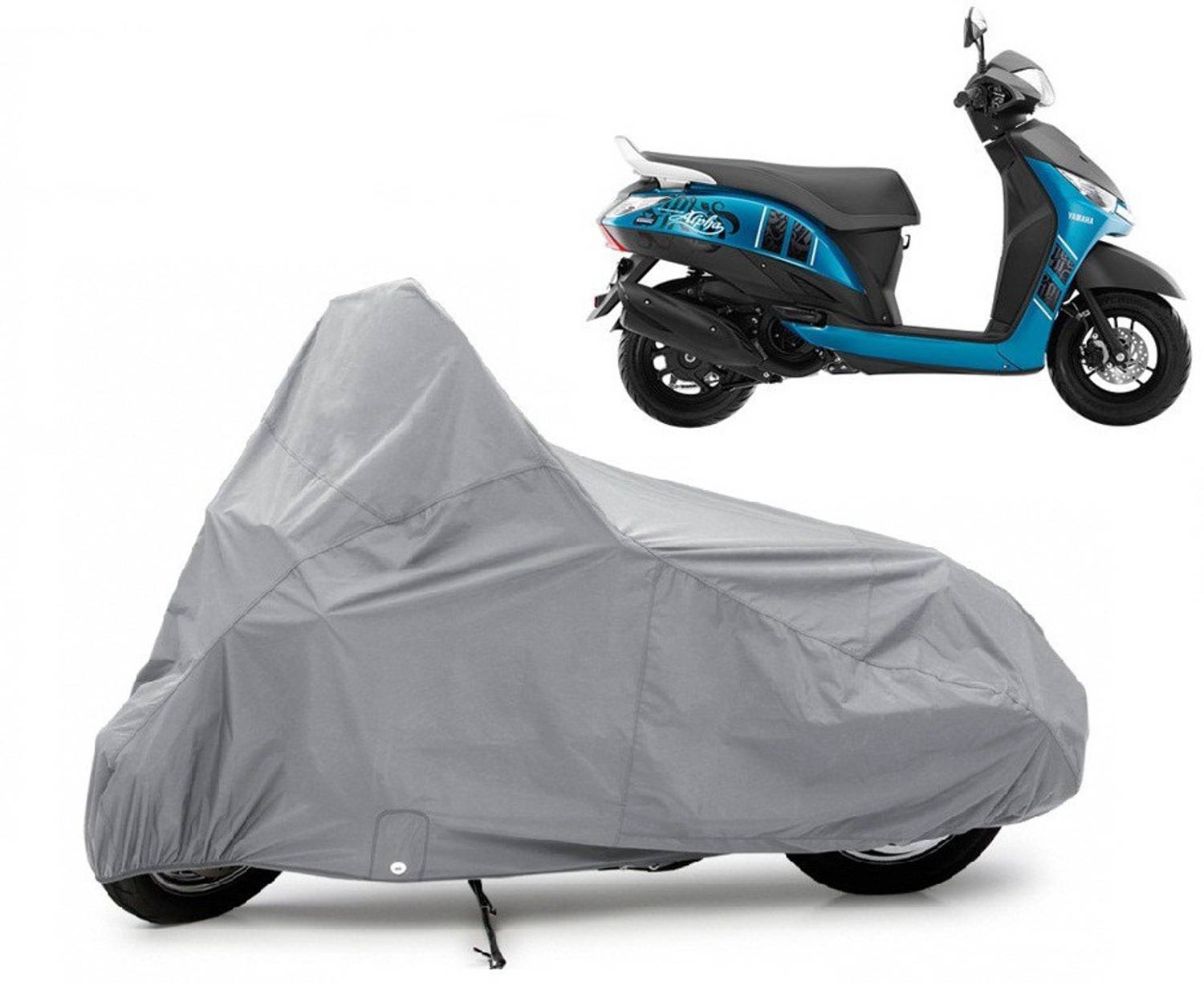 Autocraft Two Wheeler Cover for Yamaha