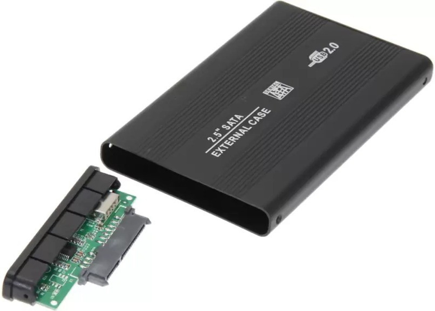 Image of Cables Kart USB 2.0 External 2.5 inch Hard Disk sata casing for laptop 2.5 inch Shock Resistant Portable HDD Enclosure