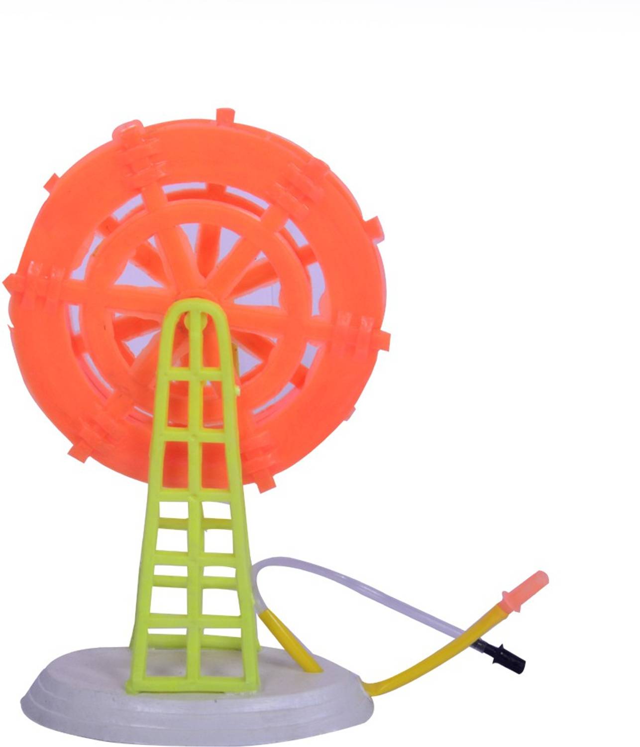 Aquapetzworld Wind Mill Aquarium moving wheels Fish Tank Decor Drive Fish Tank Toy Aquarium Ornament Decor Laterite Unplanted Substrate