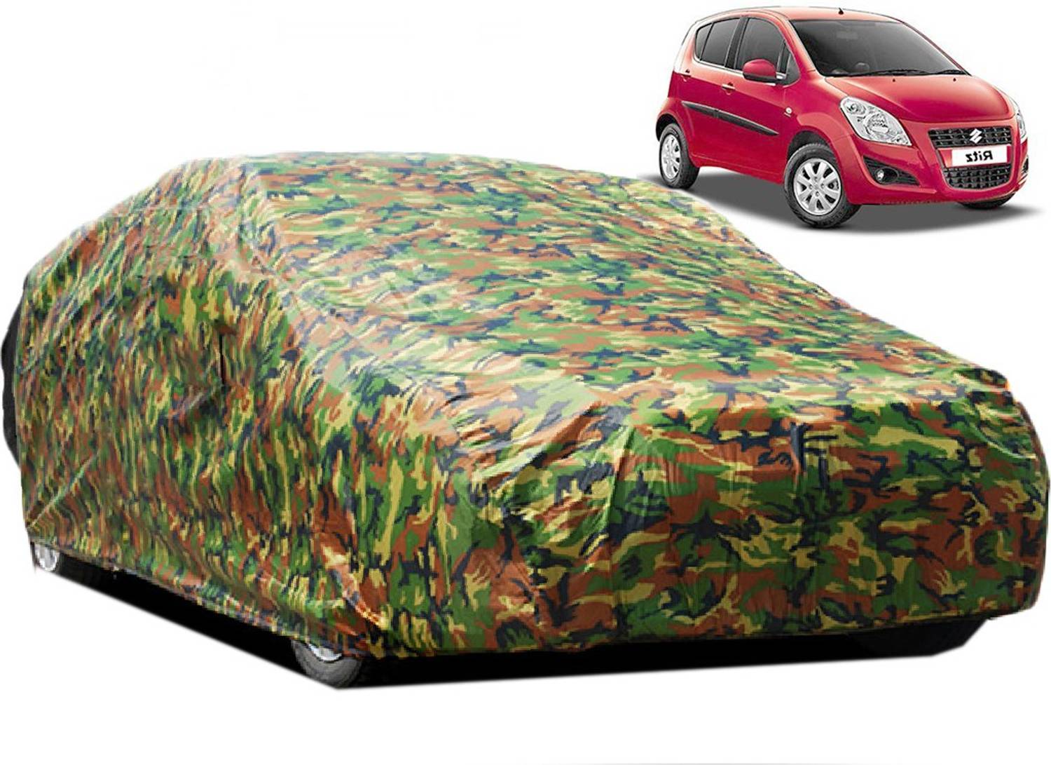 A+ RAIN PROOF Car Cover For Maruti Suzuki Ritz (Without Mirror Pockets)