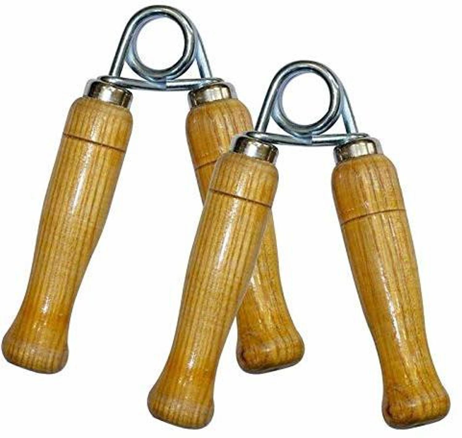 terix Wooden Hand Grip (Pack of 2) Hand Grip/Fitness Grip