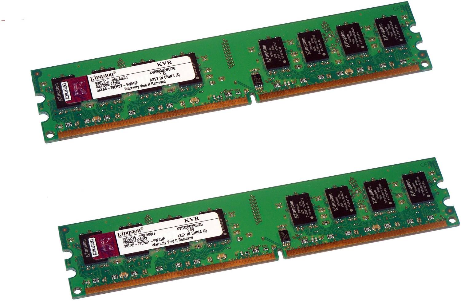 Kvr Ddr2 4gb Kingston 4gb Ddr3 Desktop Ram Kingston Ddr3 Ram 4gb 800mhz New Kingston 4GB  (2x 2GB) DDR2