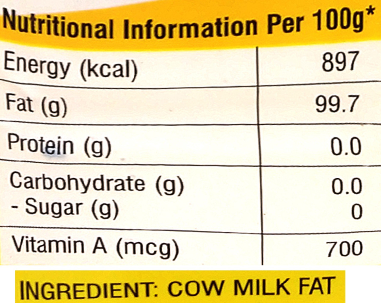 Image of Dynamix Cow Ghee Plastic Bottle