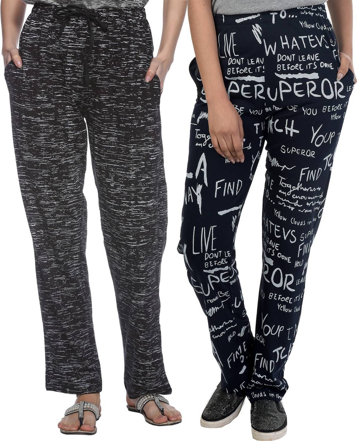 69GAL Printed Women Multicolor Track Pants