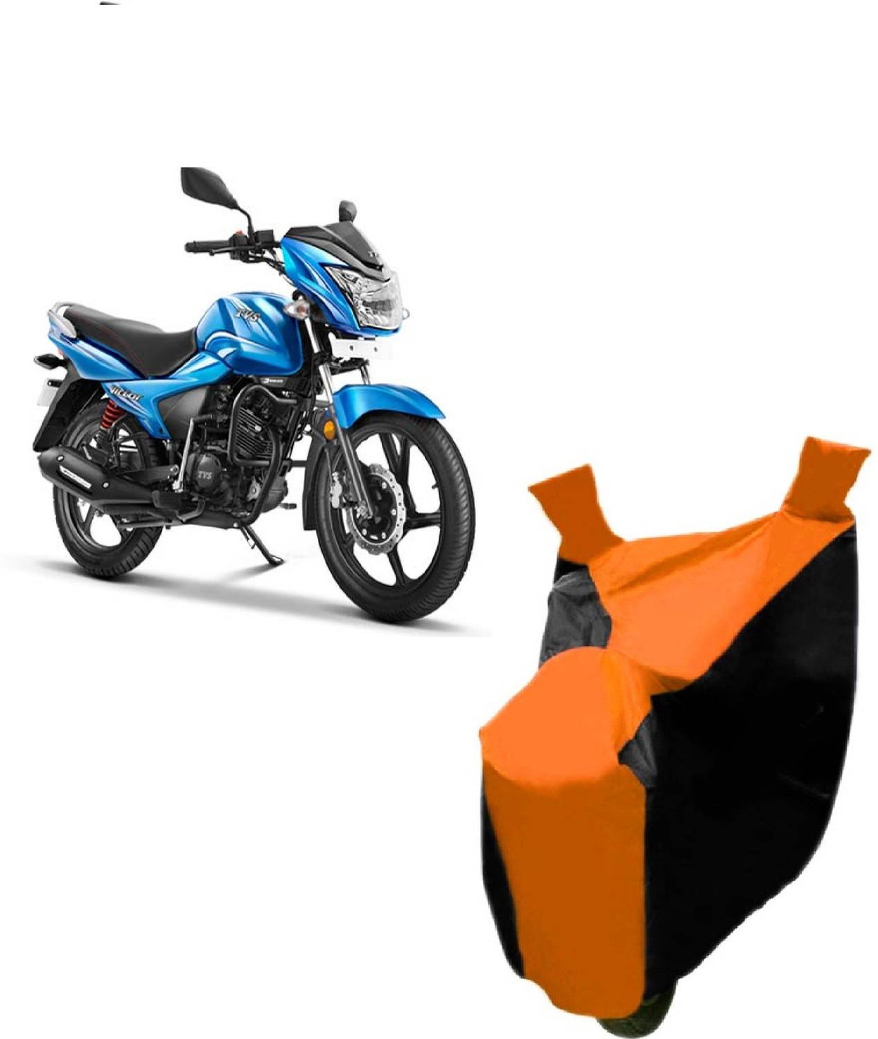 Auto Age Two Wheeler Cover for TVS