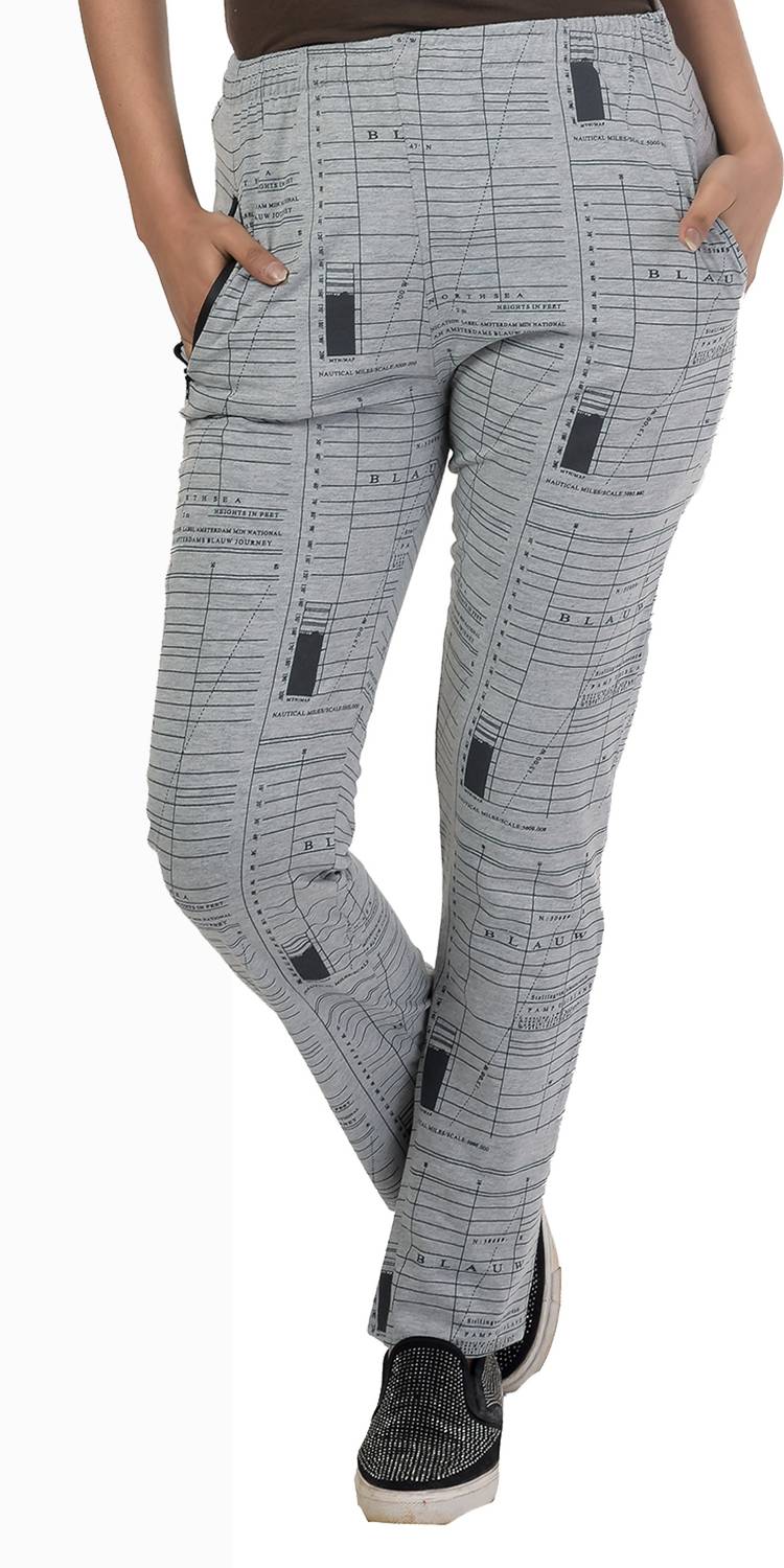 69GAL Printed Women Multicolor Track Pants